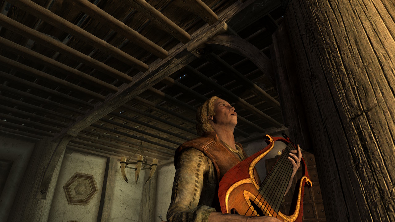 Mikael performing At the Gates I wait from Songs of Sovngarde